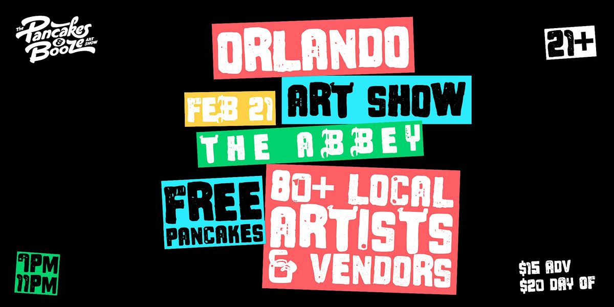 The Orlando Pancakes & Booze Art Show