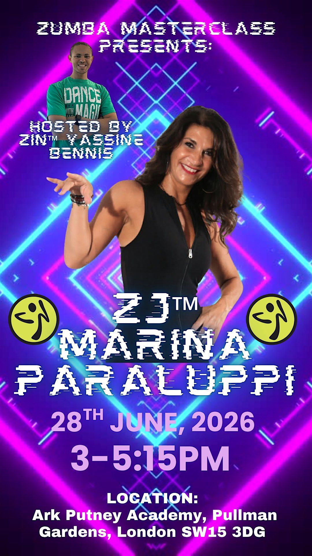 Zumba\u00ae Masterclass: ZJ\u2122 Marina Paraluppi