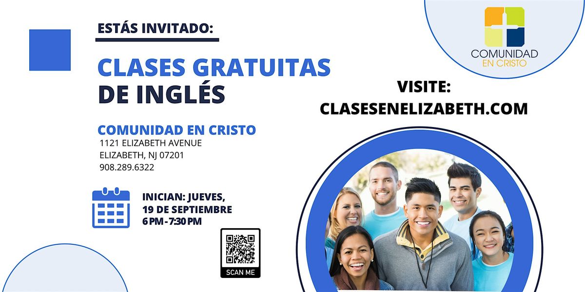 Free English Classes: Clases de inglés gratuitas 2024 at Christ ...