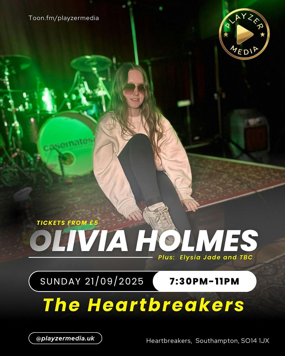PlayZer Media Presents: Olivia Holmes