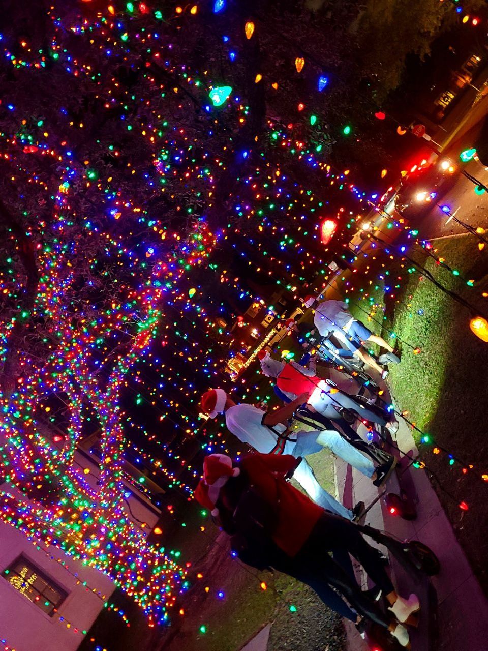 River Oaks Christmas Lights Tour With "SCOOTERS" River Oaks Christmas