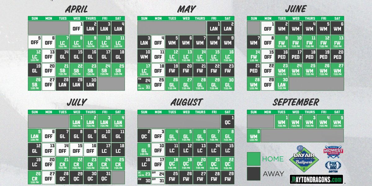 Dayton Dragons vs. Lake County Captains