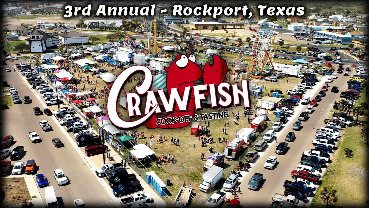 3rd Annual Rockport Crawfish CookOff and Tasting 1204 E Market St