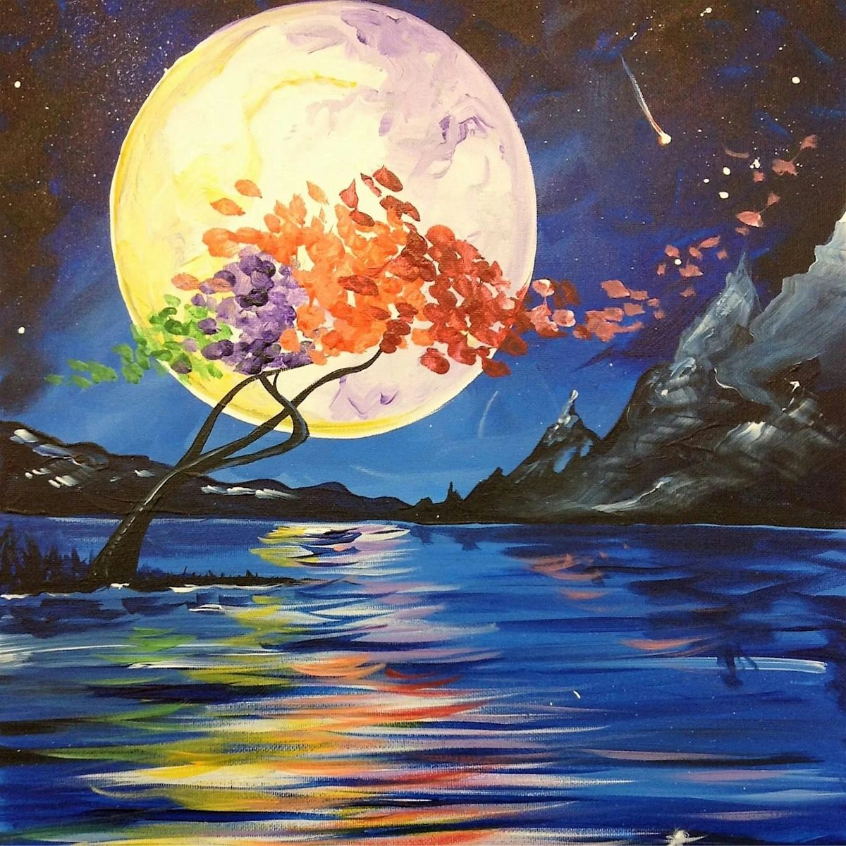 Moonlit - Paint & Sip @ DBO Creative Circle
