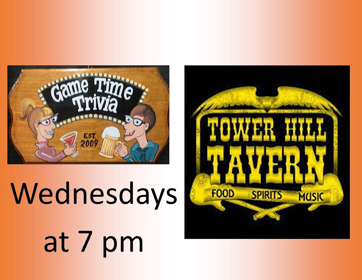 Game Time Trivia Wednesdays at Tower Hill Tavern Weirs Beach / Laconia