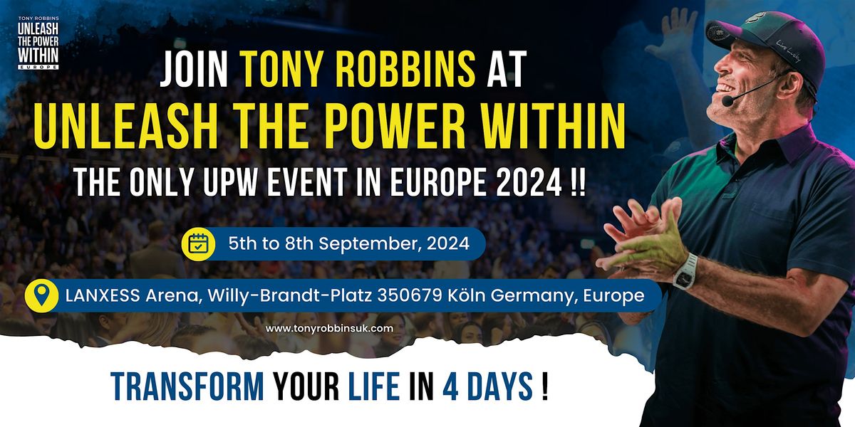 Tony Robbins Unleash The Power Within (Cologne, Germany 2024