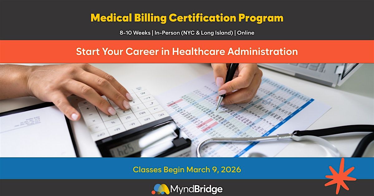 Medical Billing \u2013 Rolling Enrollment \u2013 Start Your Certification Anytime