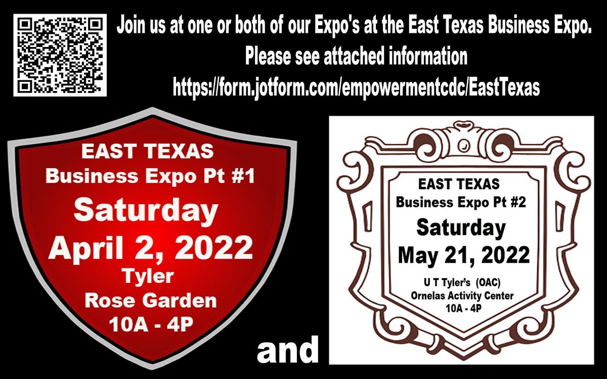 East Texas Business Expo Tyler Rose Garden April 2, 2022