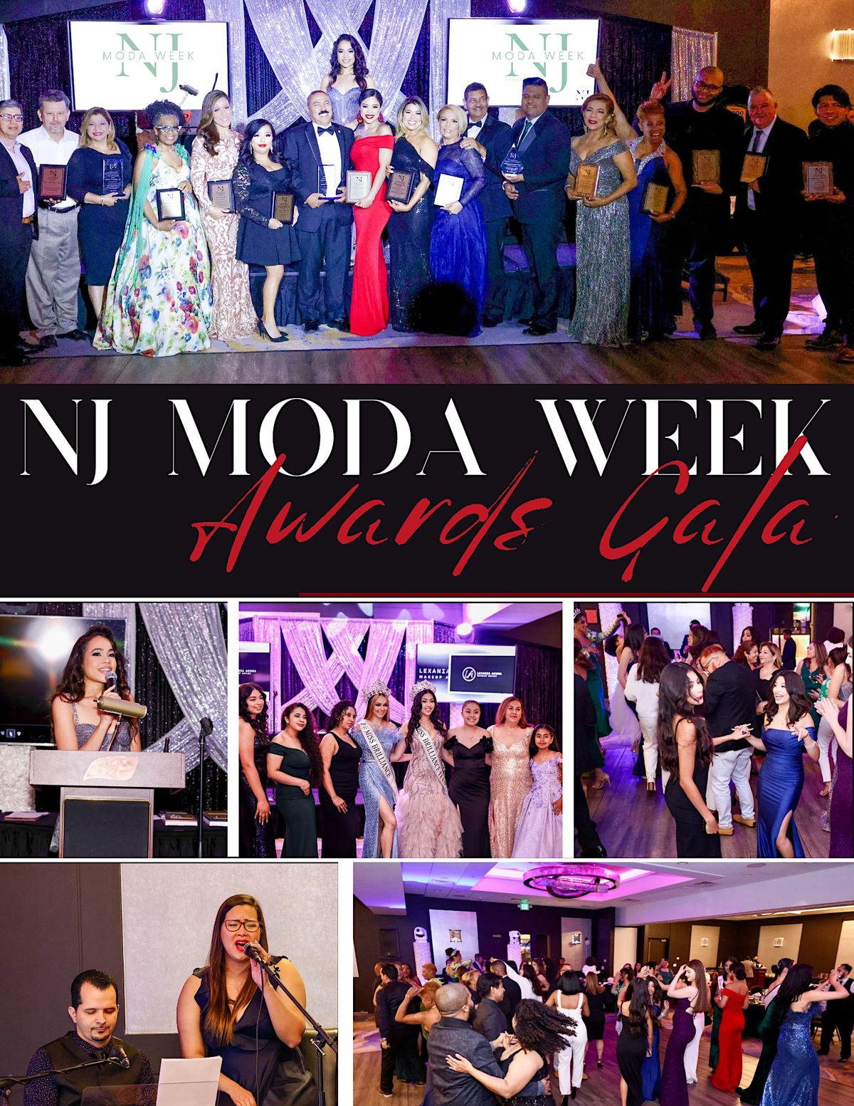 NJ MODA WEEK AWARDS GALA 2023 at APA Hotel Woodbridge, Woodbridge ...