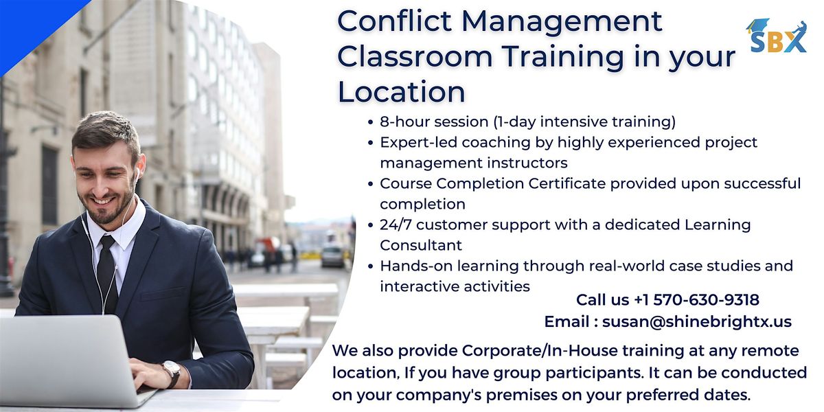 Conflict Management Classroom Certification Bootcamp in Charlotte, NC