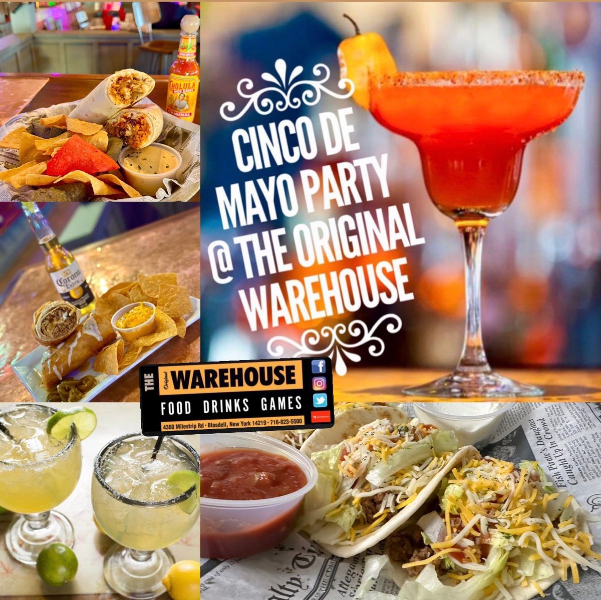 Cinco De Mayo Party @ The Original Warehouse | 4360 S Milestrip Rd ...