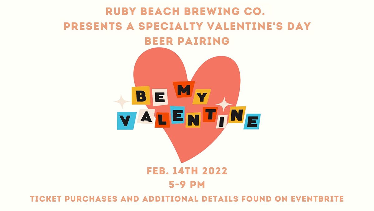Ruby Beach Brewing Co. Valentine's Day Beer Pairing