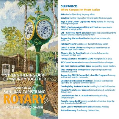 San Juan Capistrano Rotary Club Foundation