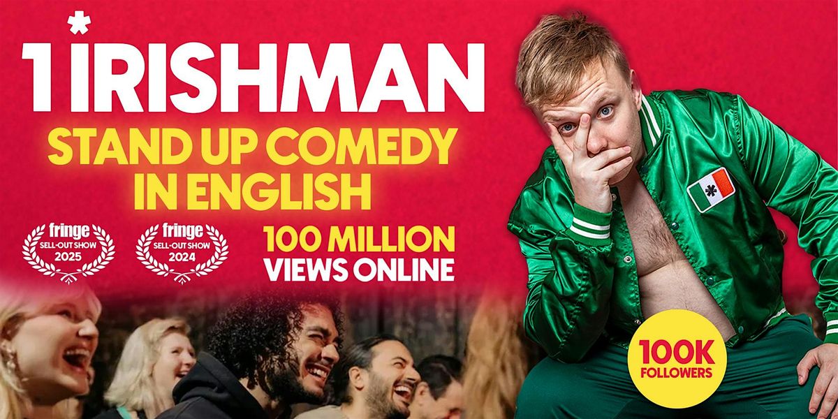 1 Irishman in Amsterdam | A stand-up comedy show in English | 7:30PM