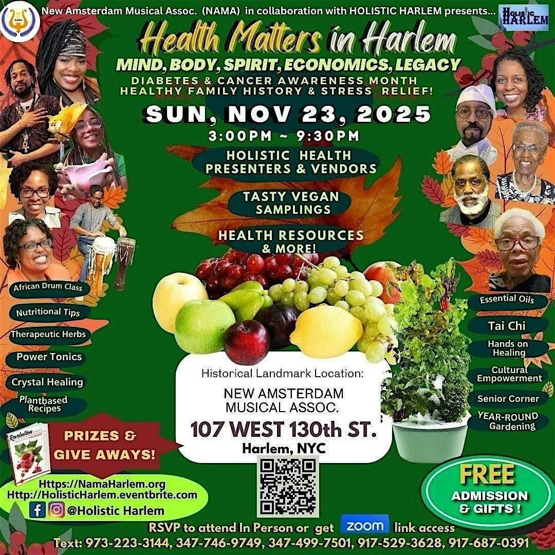 HEALTH MATTERS in HARLEM at NAMA-WINTER\/SPRING 2026
