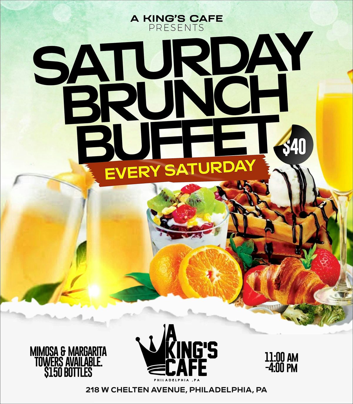 Saturday Brunch Buffet