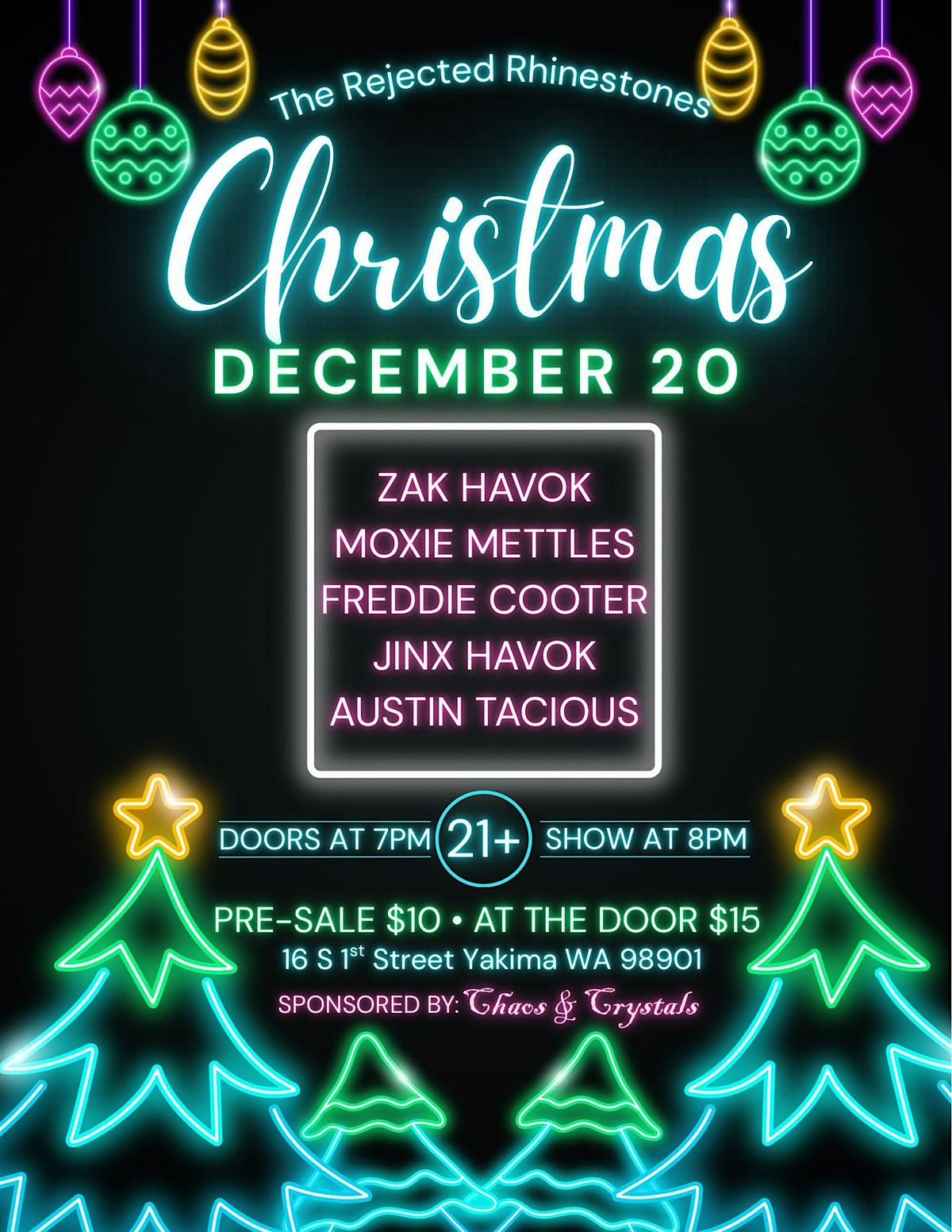 The Rejected Rhinestones Christmas