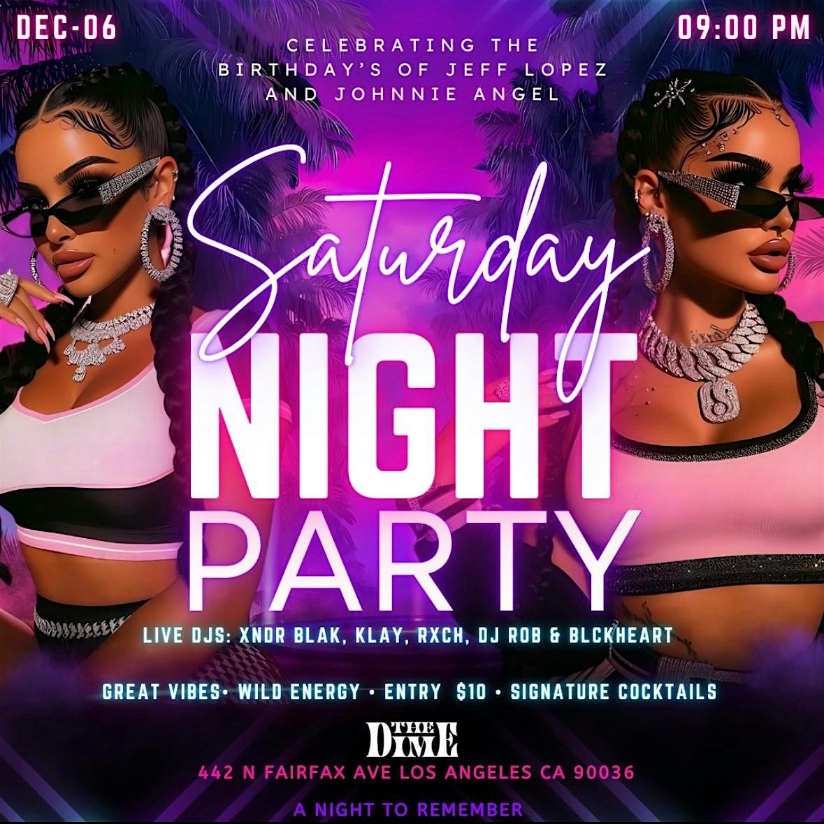 Saturday Night Party LA