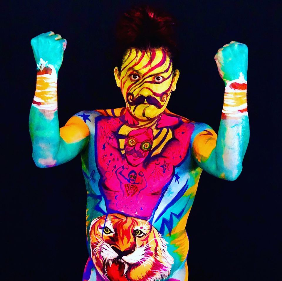 Body Paint Sweepstakes! DRINK TO WIN Free Body Painting at General ...