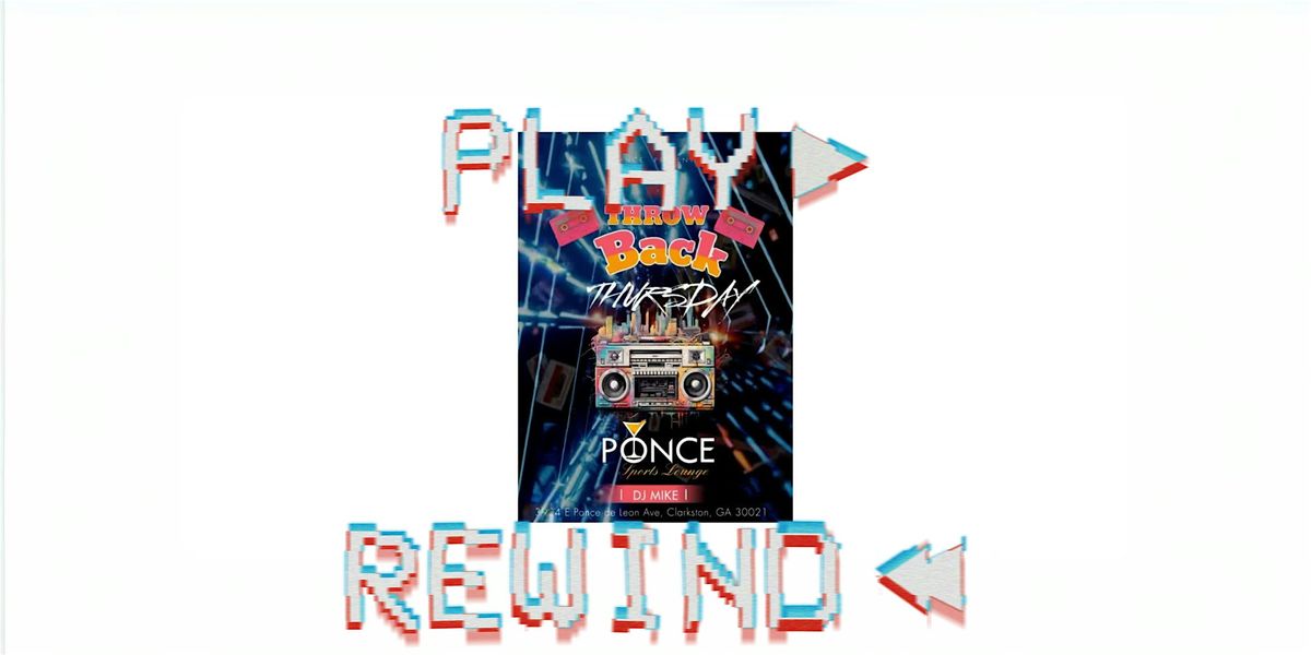 THROW BACK THURSDAYS Late Night - Food, Hookah,BarOpen till 5AM