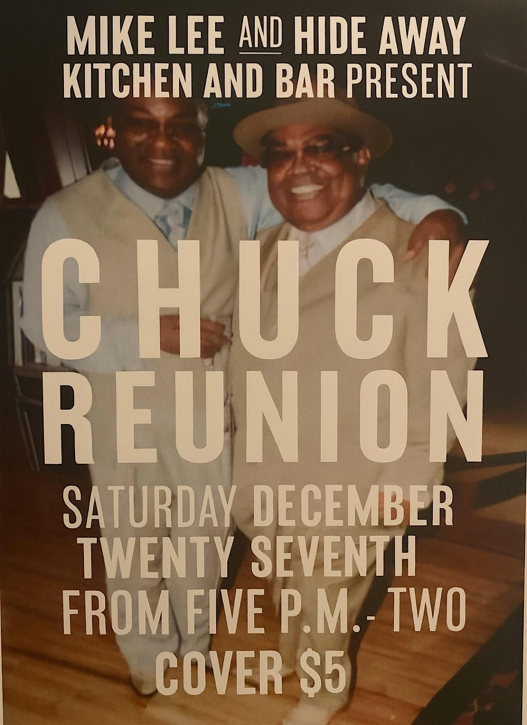 The Chuck Millionaire Reunion Party