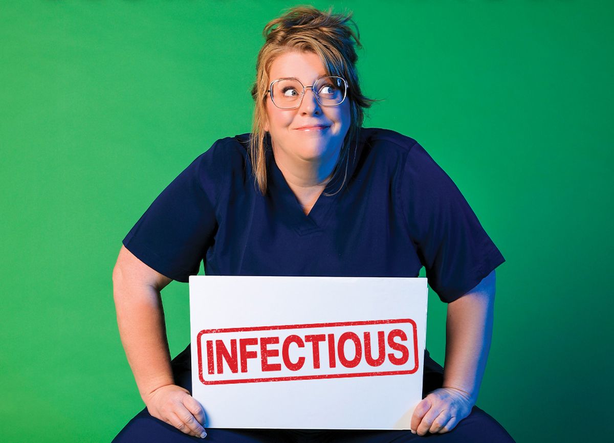 Nurse Georgie Carroll at Cambridge Corn Exchange