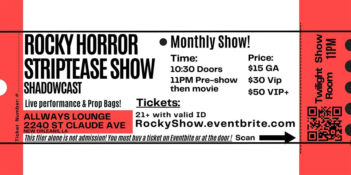 Rocky Horror Striptease Show