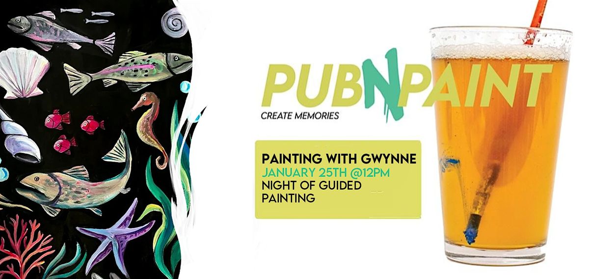 Brewhouse Paint Event with PubNPaint Jan 25th