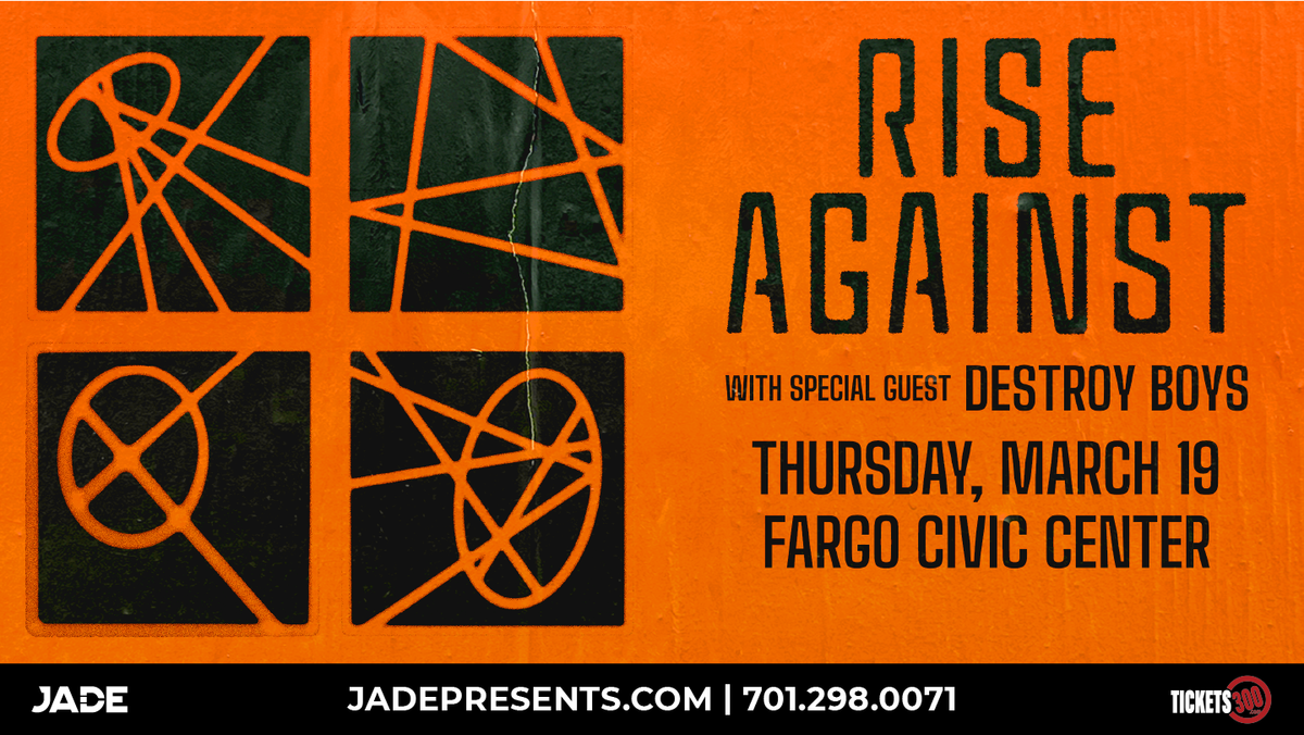 Rise Against with Destroy Boys