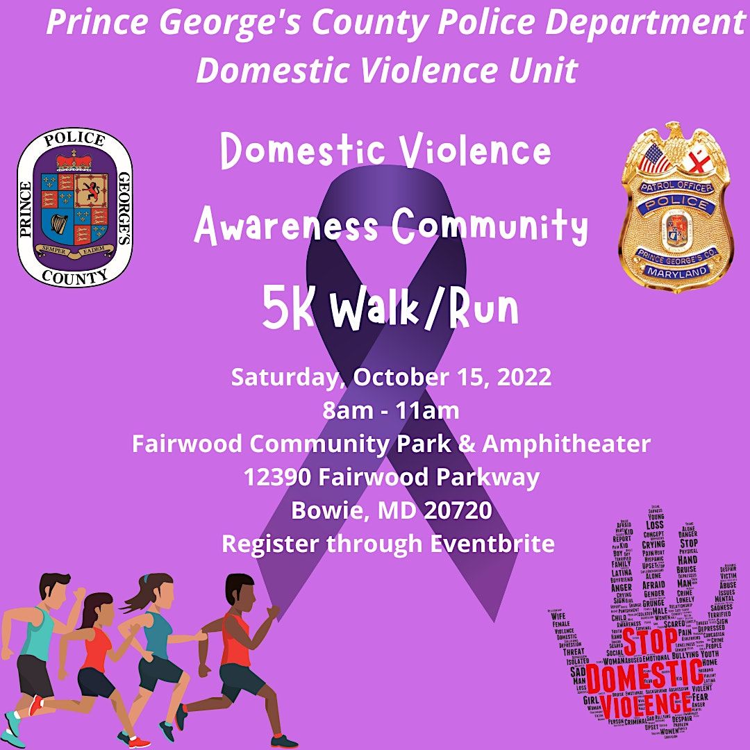 Prince Georges County Police Domestic Violence Unit 5K Walk Run prince-georges-county-police-domestic-violence-unit-5k-walk-run