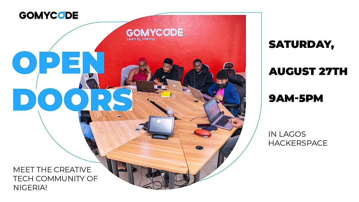 Open Doors: Meet the creative tech community of Nigeria! | GOMYCODE ...