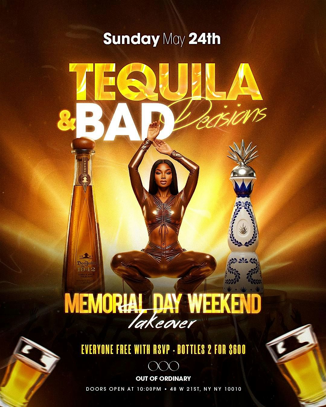 Memorial Day Weekend takeover (tequila & bad decisions)