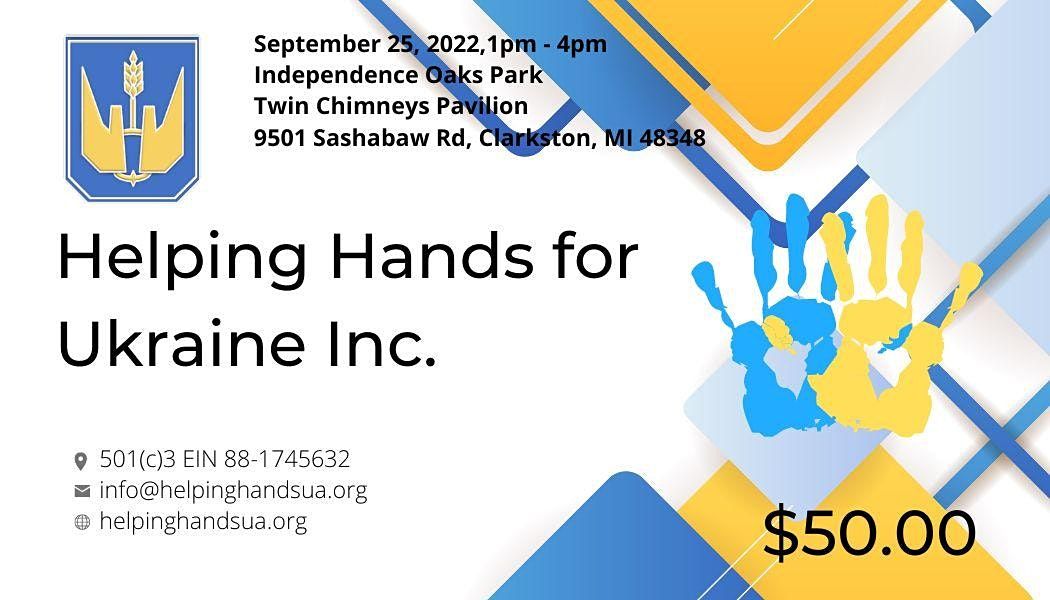 Helping Hands For Ukraine Picnic And Concert Fundraiser 