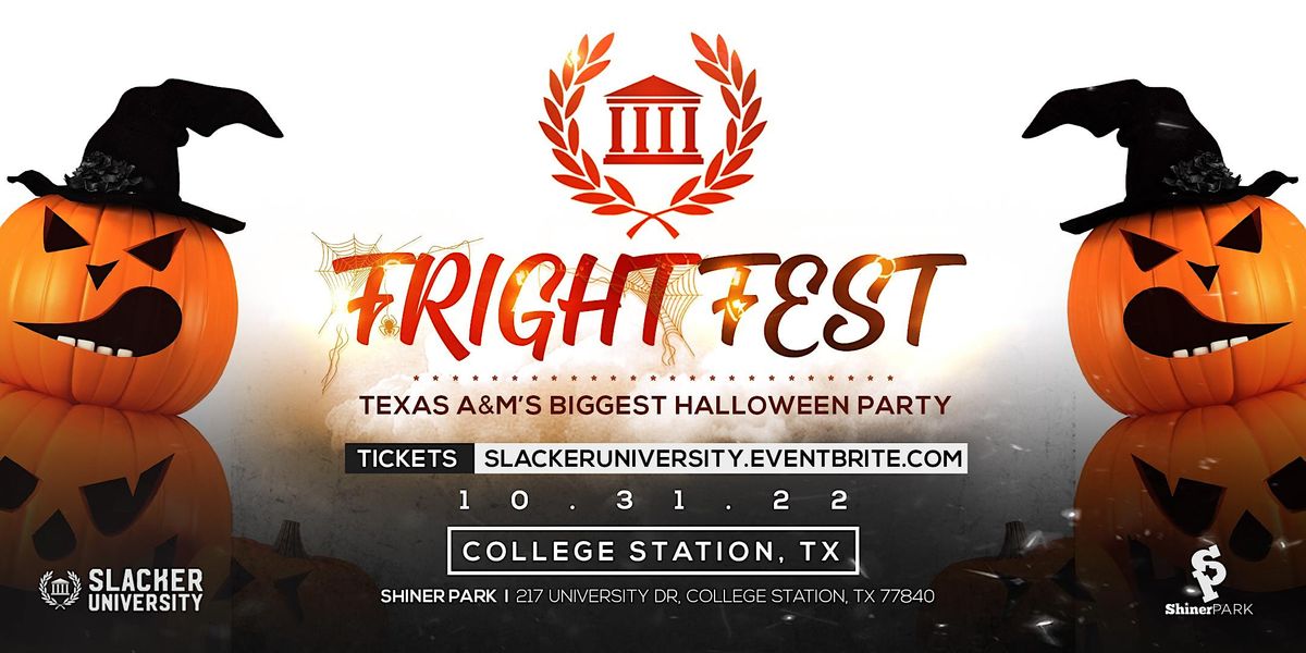 Texas A&M Takeover The Fright Fest Tour Shiner Park, College