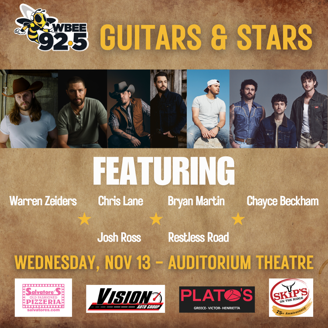 WBEEs Guitars & Stars at West Herr Auditorium Theatre