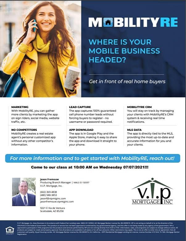 Building Your Business w\/ Mobility RE