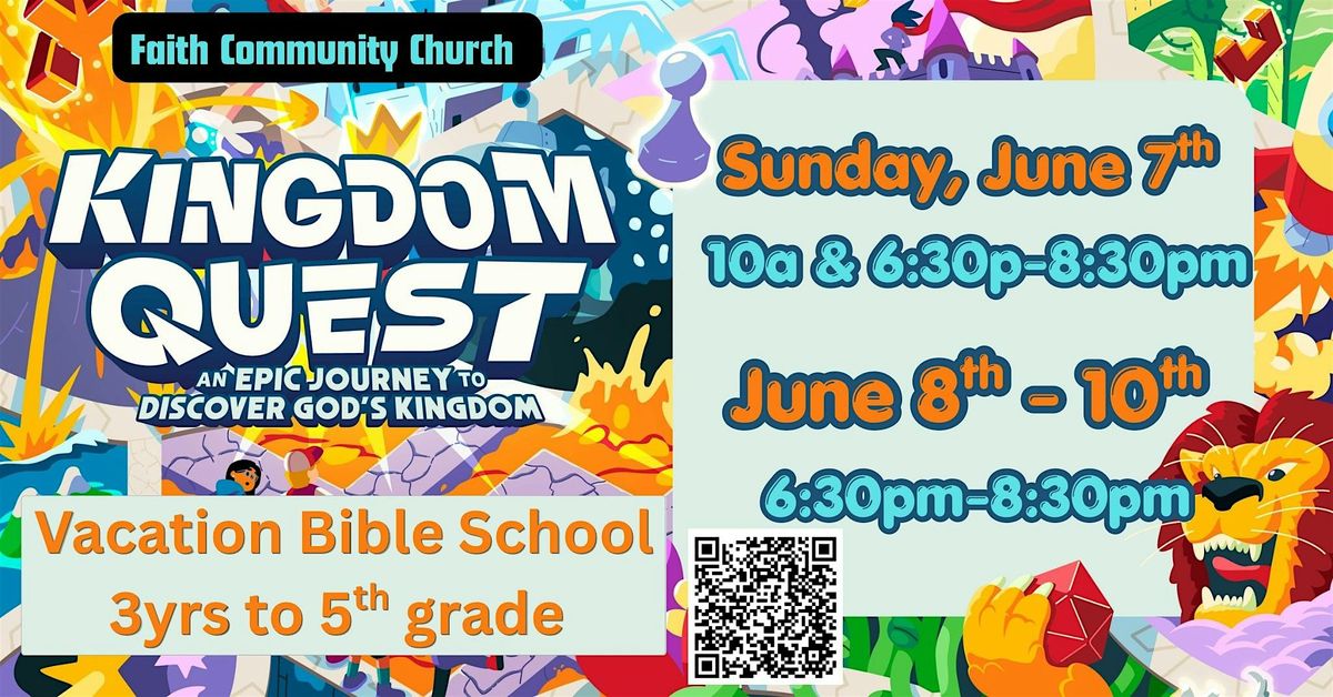 VBS June 7th- June 10th