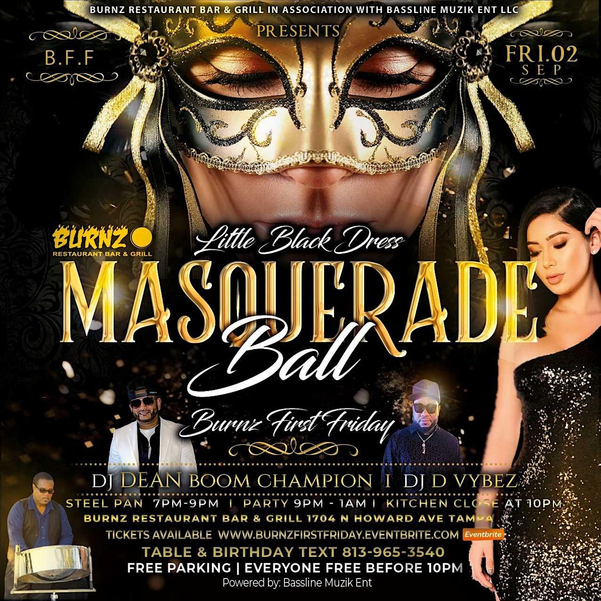 BURNZ FIRST FRIDAY | Burnz Restaurant Bar & Grill, Tampa, FL