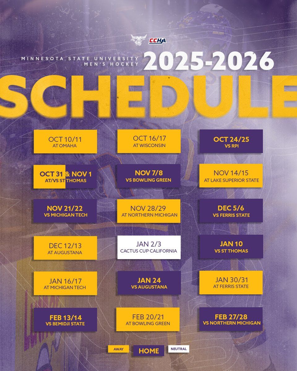 Minnesota State Mankato Mavericks Hockey vs. Augustana Vikings