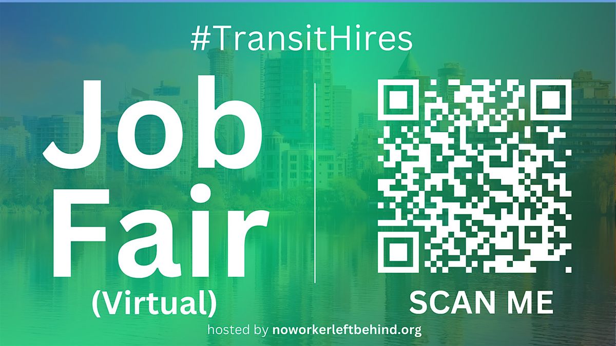 #TransitHires Virtual Job Fair \/ Career Expo Event #Vancouver
