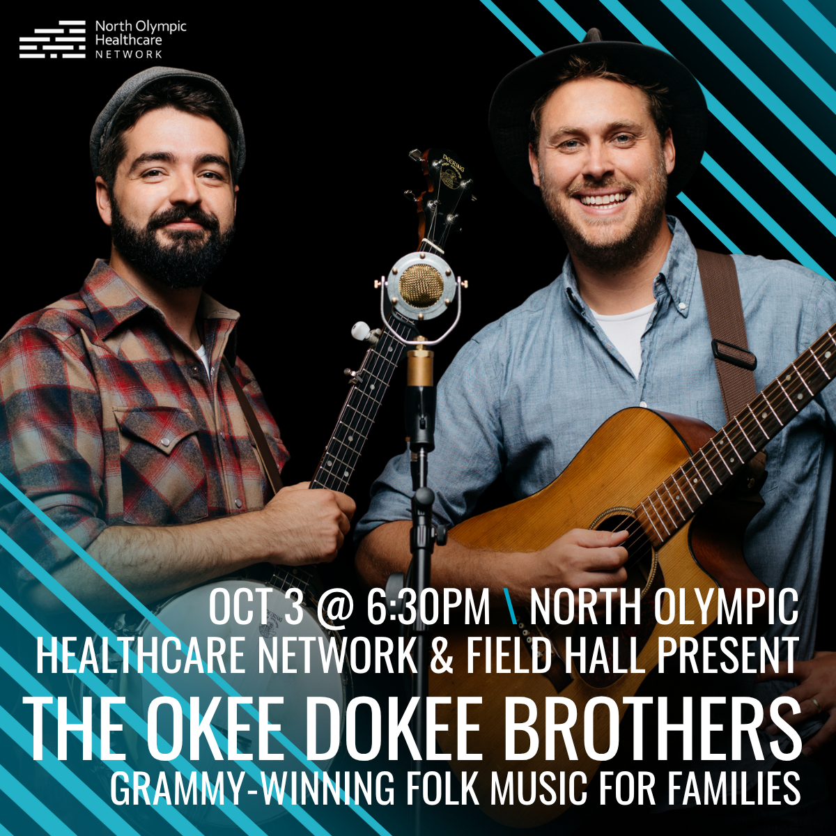 The Okee Dokee Brothers at Gichi-ziibi Center for the Arts