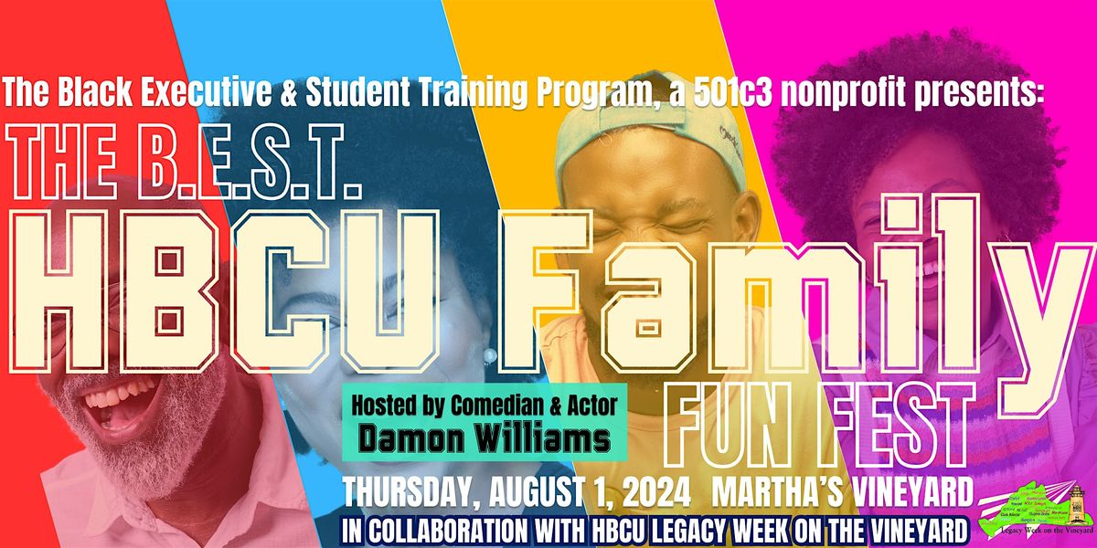 THE BEST HBCU FAMILY FUN FEST ON MARTHAS VINEYARD (57PM Game Show