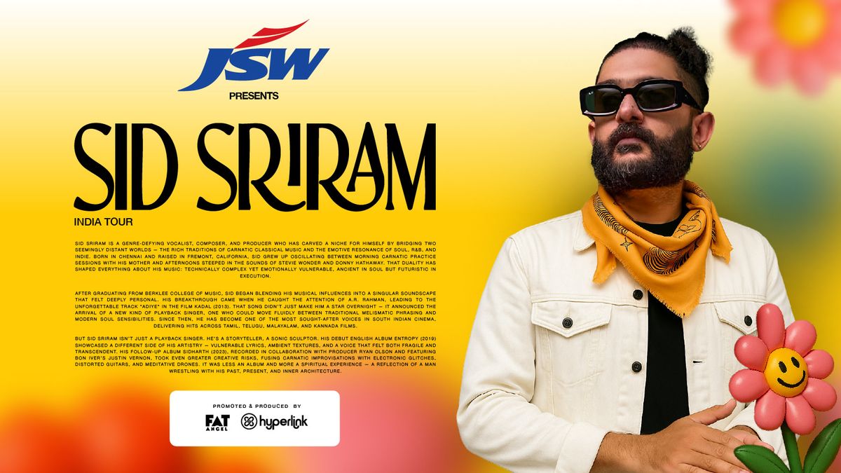 Sid Sriram Live in Concert