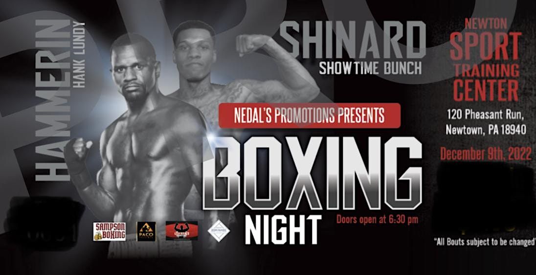 Friday Night Boxing at Newtown Athletic Club on 9th December, 2022