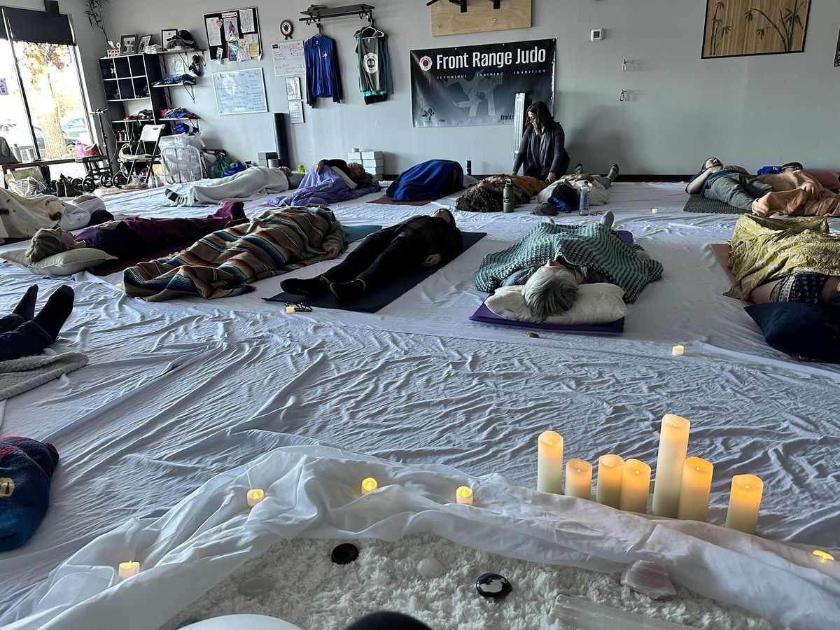 Sound Bath and Hands-on Reiki at Front Range Judo, Boulder on 3rd ...