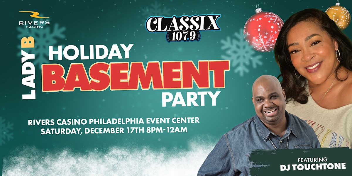 Lady Bs Holiday Basement Party Rivers Casino Philadelphia December