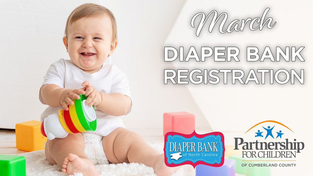 Registration for DriveThru Diaper Distribution March 2022