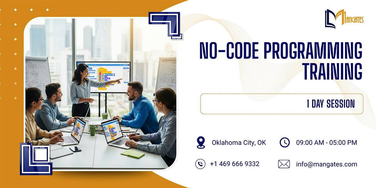 No-Code Programming Training: 1 Day Session in Oklahoma City, OK