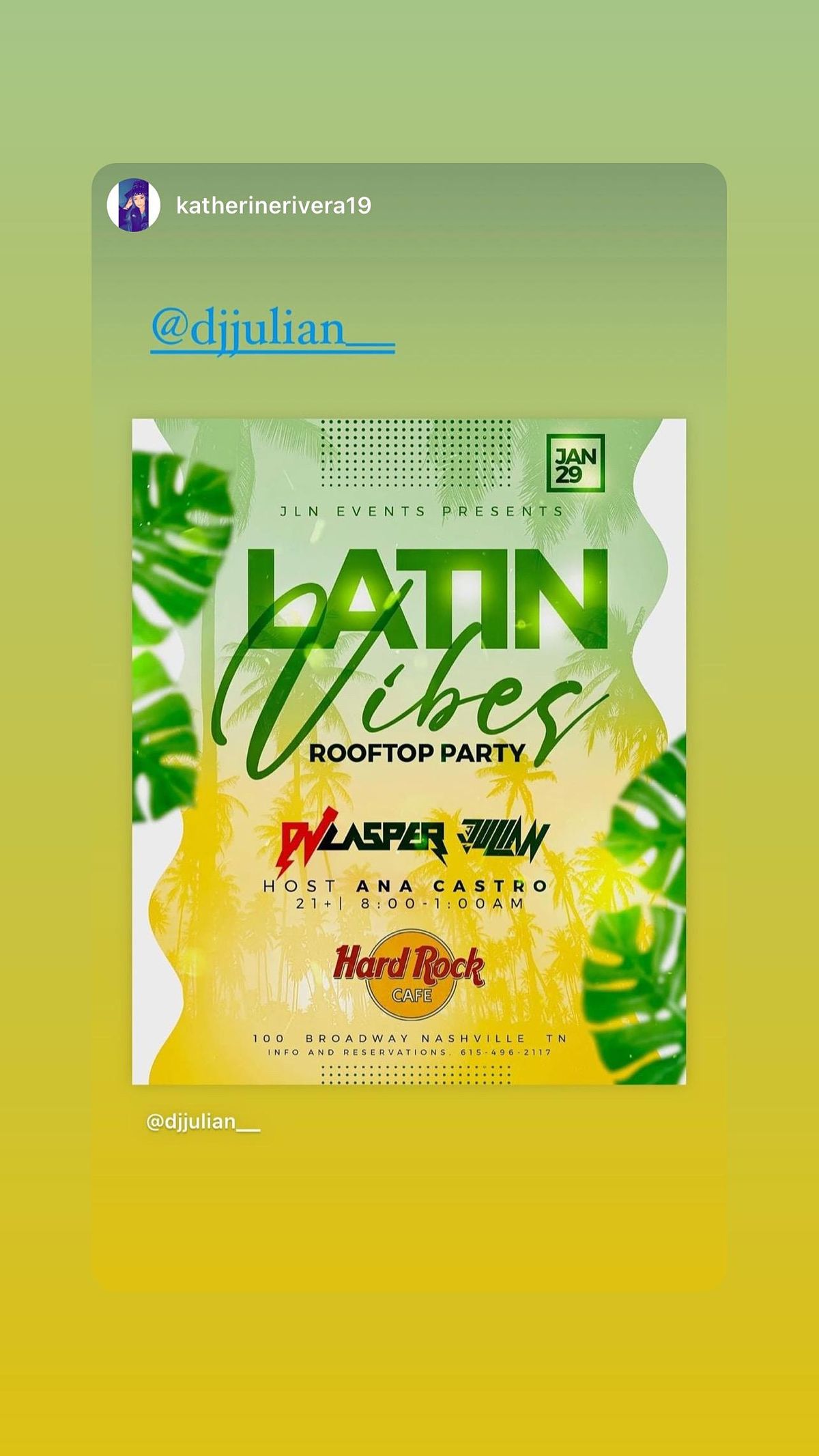 Latin Vibes RoofTop Party @Hard Rock Cafe