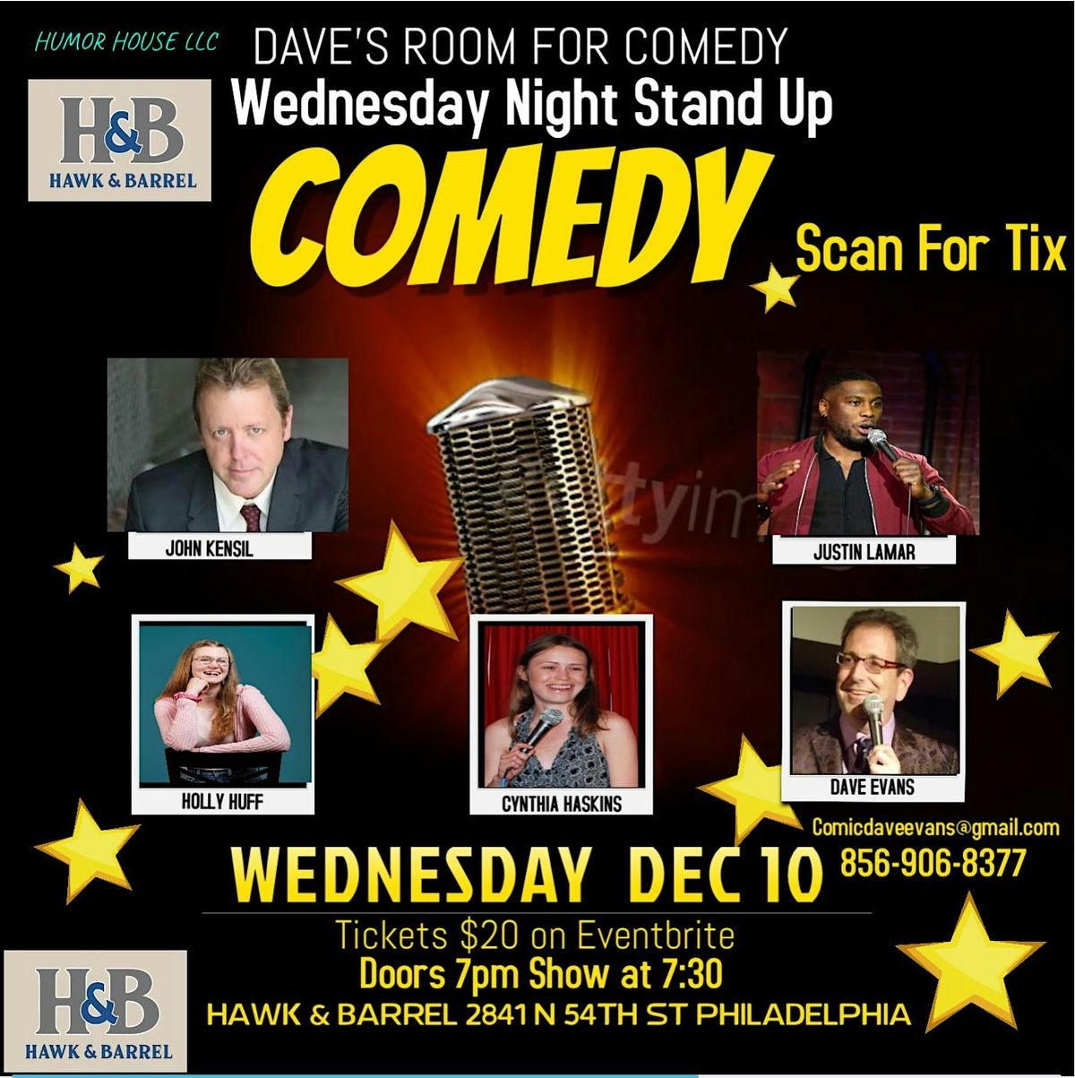 WEDNESDAY NIGHT STANDUP